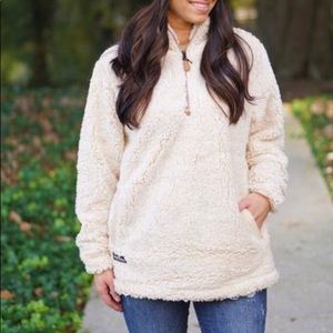 Simply Southern Cream Sherpa